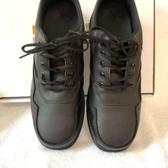 Black Rockport Works Safety Toe Work Shoe Slip Resistant Industrial Oxford Sz 11 main image 11
